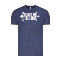Vintage Denim you can't ban these guns Vintage Tee - artisFamous
