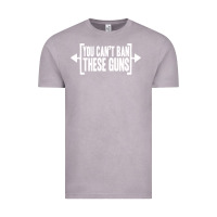 Vintage Zinc you can't ban these guns Vintage Tee - artisFamous
