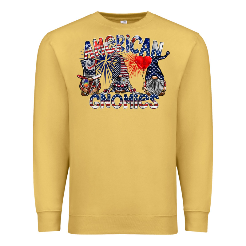 Amerikan Gnomies Premium Sweatshirt by SublimationCraftShop | Teevron