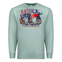 Seafoam amerikan gnomies Premium Sweatshirt - SublimationCraftShop