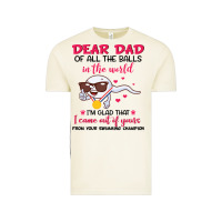 Vintage Arctic dear dad of all the balls in the world i’m glad that i came out of y Vintage Tee - artisFamous