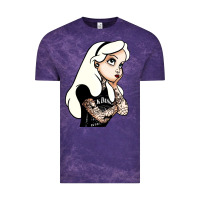 Cloud Purple alice in wonderland Vintage Tee - artisFamous