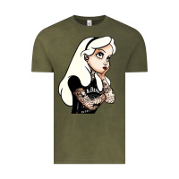 Vintage Olive alice in wonderland Vintage Tee - artisFamous