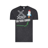 Vintage Black xrp to the moon Vintage Tee - artisFamous