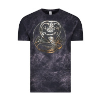 Cloud Black cobra k.a.i rusted steel snake lo go graphic t shirt Vintage Tee - artisFamous