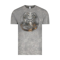 Cloud Rock cobra k.a.i rusted steel snake lo go graphic t shirt Vintage Tee - artisFamous