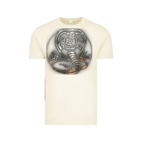 Vintage Arctic cobra k.a.i rusted steel snake lo go graphic t shirt Vintage Tee - artisFamous