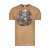 Vintage Camel cobra k.a.i rusted steel snake lo go graphic t shirt Vintage Tee - artisFamous