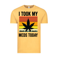 Vintage Mustard i took my meds today Vintage Tee - artisFamous