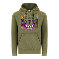 Vintage Olive Candy Monster Vintage Hoodie - texasbilliewilder