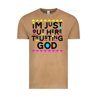 Vintage Camel i'm just out here trusting god Vintage Tee - artisFamous