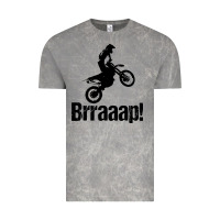 Cloud Rock brraaap funny dirt bike Vintage Tee - artisFamous
