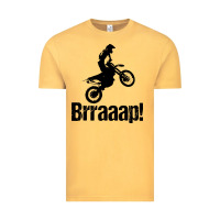 Vintage Mustard brraaap funny dirt bike Vintage Tee - artisFamous