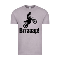 Vintage Zinc brraaap funny dirt bike Vintage Tee - artisFamous