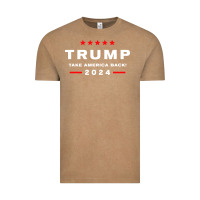 Vintage Coffee donald trump 2024 take america Vintage Tee - artisFamous