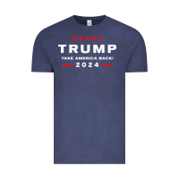 Vintage Denim donald trump 2024 take america Vintage Tee - artisFamous