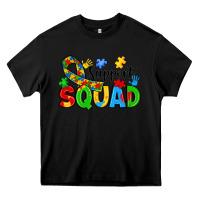 Black support squad Heavy Core Tee - JahusDesignShop