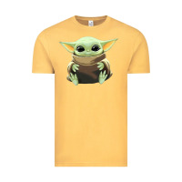 Vintage Mustard baby yoda Vintage Tee - artisFamous