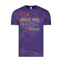 It's A Good Day To Drink On A Boat Vintage Tee | Teevron