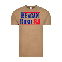Vintage Coffee reagan bush '84 Vintage Tee - artisFamous