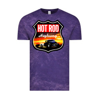 Cloud Purple HOT ROD GARAGE CAR Vintage Tee - artisFamous