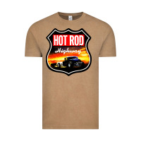Vintage Coffee HOT ROD GARAGE CAR Vintage Tee - artisFamous