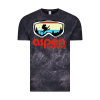 Cloud Black aspen colorado ski mountain skiing retro vacation Vintage Tee - artisFamous