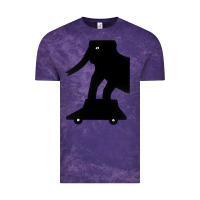 Cloud Purple Elephant Black To Stand On Your Car Vintage Tee - artisFamous
