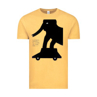 Vintage Mustard Elephant Black To Stand On Your Car Vintage Tee - artisFamous