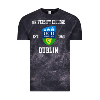 Cloud Black university college dublin Vintage Tee - artisFamous