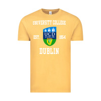 Vintage Mustard university college dublin Vintage Tee - artisFamous