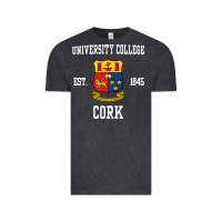 Vintage Black university college cork Vintage Tee - artisFamous