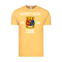 Vintage Mustard university college cork Vintage Tee - artisFamous