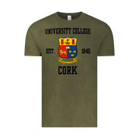 Vintage Olive university college cork Vintage Tee - artisFamous