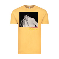 Vintage Mustard Fad Gadget Fireside Favourites Vintage Tee - artisFamous