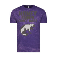 Cloud Purple honey badger dont care Vintage Tee - artisFamous