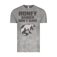 Honey Badger Dont Care Vintage Tee | Teevron