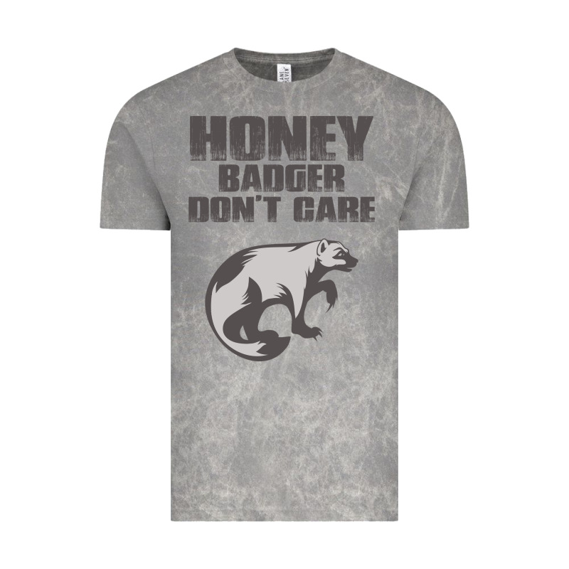 Honey Badger Dont Care Vintage Tee by artisFamous | Teevron