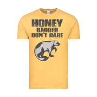 Vintage Mustard honey badger dont care Vintage Tee - artisFamous