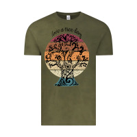 Vintage Olive National love a tree day Vintage Tee - artisFamous