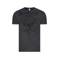 Vintage Black Schrute Farms - The Office Vintage Tee - artisFamous
