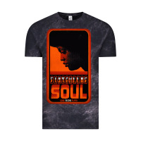 Cloud Black Fist Full Of Soul Long Record Player Vintage Tee - artisFamous