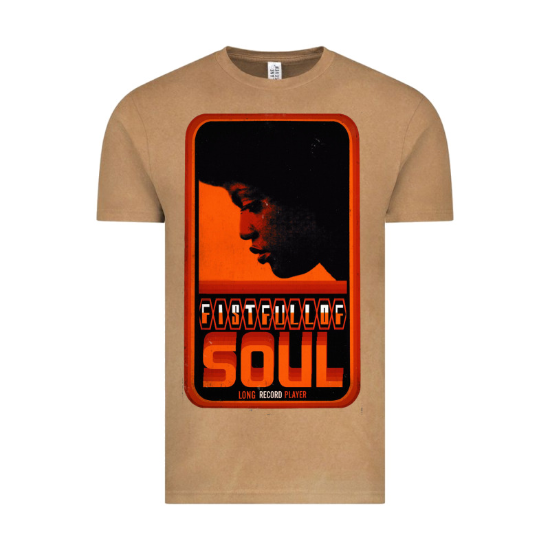 Fist Full Of Soul Long Record Player Vintage Tee by artisFamous | Teevron