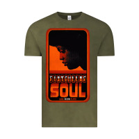 Vintage Olive Fist Full Of Soul Long Record Player Vintage Tee - artisFamous