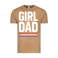 Vintage Camel Girl Dad A True American Hero - Fathers Day Gift Vintage Tee - artisFamous
