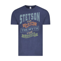 Vintage Denim Stetson Personalized Name Birthday Gift Vintage Tee - artisFamous