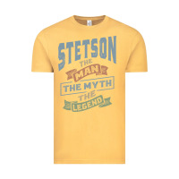 Vintage Mustard Stetson Personalized Name Birthday Gift Vintage Tee - artisFamous