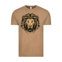 Vintage Coffee Lion t-shirt  designs Vintage Tee - artisFamous