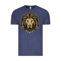 Vintage Denim Lion t-shirt  designs Vintage Tee - artisFamous