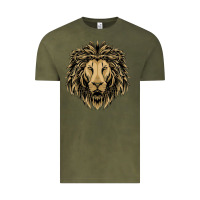 Vintage Olive Lion t-shirt  designs Vintage Tee - artisFamous